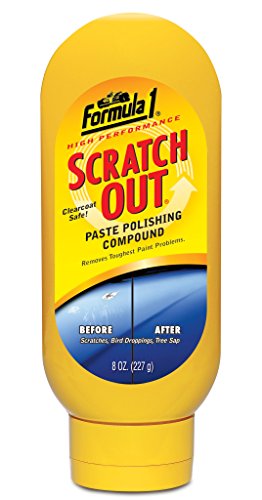 Product Cover Formula 1 Scratch Out - Scratch Remover for All Auto Paint Finishes - 8 oz. Paste Wax