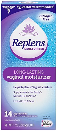 Product Cover Replens Long Lasting Vaginal Feminine Moisturizer - 14 Applications and One reusable applicator 1.23 OZ ea