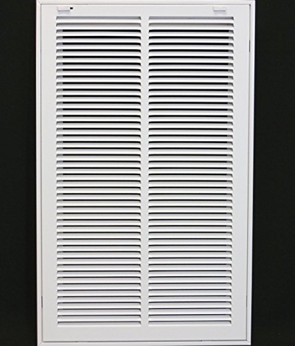 Product Cover 14 x 24 RETURN FILTER GRILLE - Easy Air FLow - Flat Stamped Face