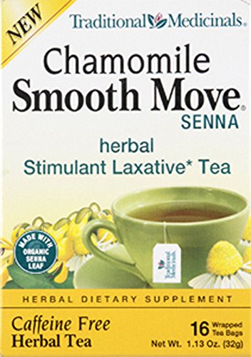 Product Cover Traditional Medicinals Organic Smooth Move Chamomile Tea, 16 Tea Bags