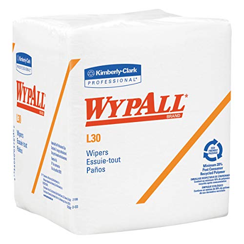 Product Cover WypAll 05812 L30 Towels, Quarter Fold, 12 1/2 x 12, 90 per Box (Case of 12 Boxes)