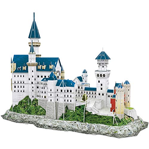 Product Cover CubicFun World's Great Architectures MC062h Germany Neuschwanstein Castle 3d Puzzle, 121 Pieces