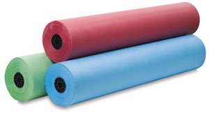 Product Cover Rainbow Kraft Duo-Finish Kraft Paper Roll, 40 lb, 48 Inches x 200 Feet, Orange - 0063104