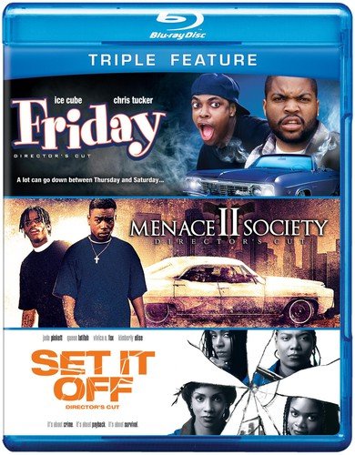 Product Cover Friday / Menace II Society / Set It Off (Triple-Feature) [Blu-ray]