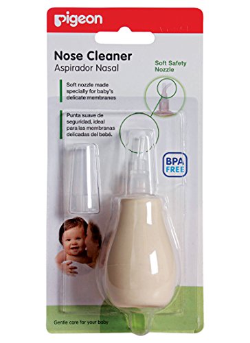 Product Cover Baby Nose Cleaners Aspirator for Removes Nasal Congestion Kit & Care by Pigeon