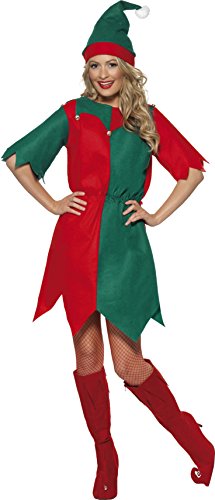 Product Cover Smiffys Womens Elf Dress Costume - Plus Size 1XL