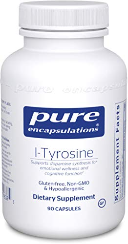 Product Cover Pure Encapsulations - l-Tyrosine - Neurotransmitter Precursor for Mood and Memory - 90 Capsules