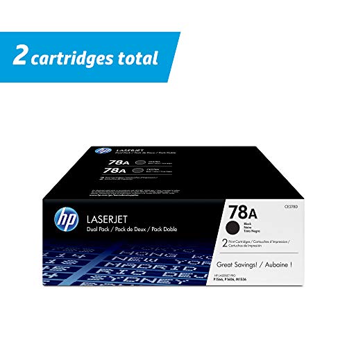 Product Cover HP 78A | CE278D | 2 Toner Cartridges | Black