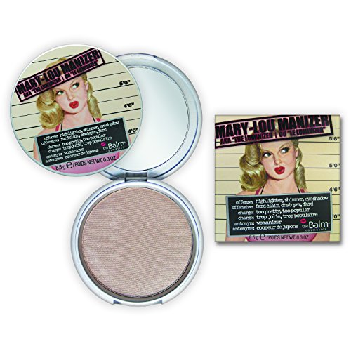 Product Cover theBalm Mary-Lou Manizer Honey-Hued Luminizer, Highlighter, Shadow & Shimmer, Subtle Glow, .32 oz