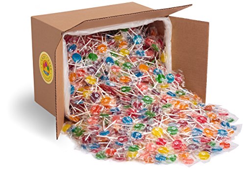 Product Cover Fruit Lollipops by Candy Creek, Bulk 18 lb. Carton, Assorted Flavors