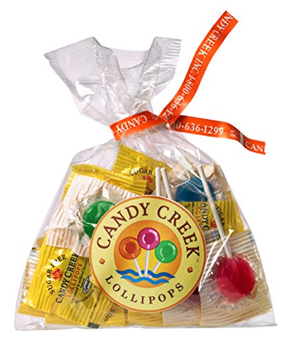 Product Cover Sugar Free Fruit Lollipops by Candy Creek, 20 Pop Sampler