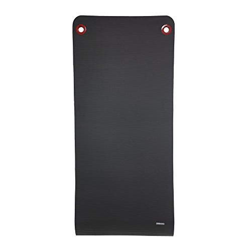 Product Cover Power Systems Premium Hanging Club Exercise Mat, 72 x 23 x 5/8 Inches Thick, Jet Black (93832)