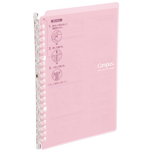 Product Cover Kokuyo Campus Smart Ring Binder - B5 - 26 Rings - Light Pink [Office Product]