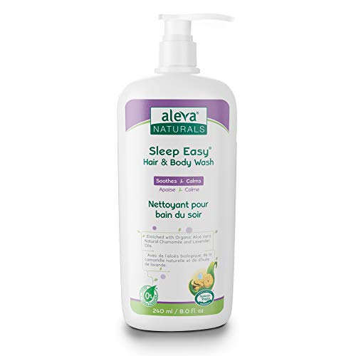 Product Cover Sleep Easy Hair and Body Wash | For Babies and Toddlers | Relaxing Bedtime Wash | Lavender and Chamomile Oils | Made with Natural and Organic Ingredients | Gentle on Eyes | (8 fl.oz / 240ml)