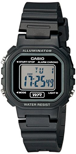 Product Cover Casio Women's LA20WH-1ACF Classic Digital Black Resin Watch