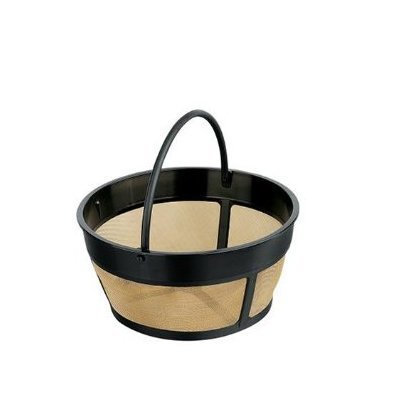 Product Cover THE ORIGINAL GOLDTONE BRAND Reusable Basket-style 10-12 Cup Coffee Filter with Screen Bottom
