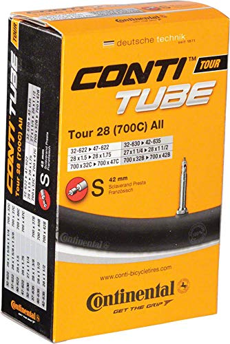 Product Cover Continental 700c Bicycle Tube, 28/47 42mm Presta Valve
