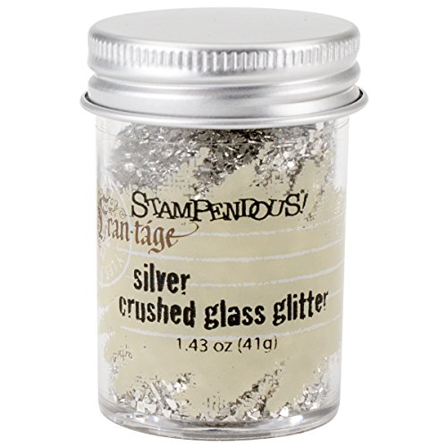 Product Cover Stampendous Glass Glitter 1.43 Ounces-Silver