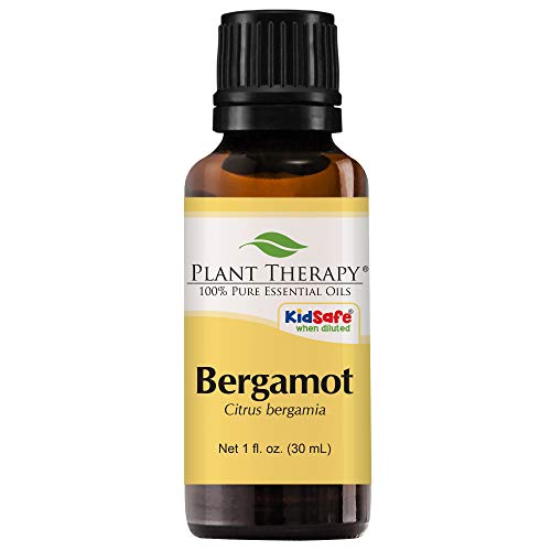 Product Cover Plant Therapy Bergamot Essential Oil | 100% Pure, Undiluted, Natural Aromatherapy, Therapeutic Grade | 30 Milliliter (1 Ounce)