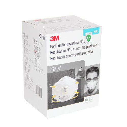 Product Cover 3M Particulate Respirator, N95, Cool Flow Valve (8210V)