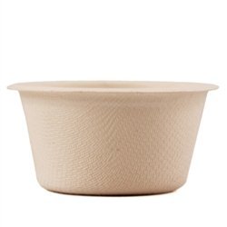 Product Cover World Centric's 100% Biodegradable, 100% Compostable Bagasse/Wheat Fiber 4 oz Souffle Cups (Package of 500)