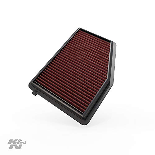 Product Cover K&N engine air filter, washable and reusable:  2012-2018 Honda/Acura L4 1.8/2.0 L (Civic, ILX) 33-2468