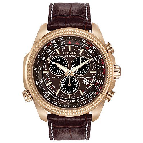 Product Cover Citizen Men's Eco-Drive Chronograph Watch with Perpetual Calendar and Date, BL5403-03X