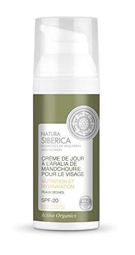 Product Cover Natura Siberica Aralia Mandshurica Face Day Cream For Dry Skin Nutrition and Hydration 50ml SPF-20