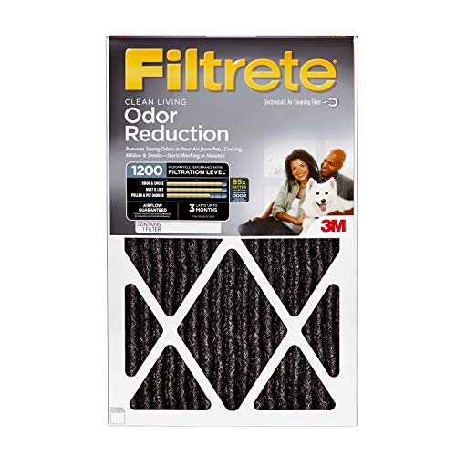 Product Cover Filtrete Allergen Defense Odor Reduction AC Furnace Air Filter, MPR 1200, 14 x 20 x 1-Inches, 4-Pack