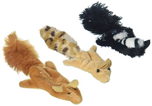 Product Cover Ethical Pets 2680 Skinneeez Forest Creatures For Cats, Pack of 3 (Squirrel, Chipmunk or Skunk)