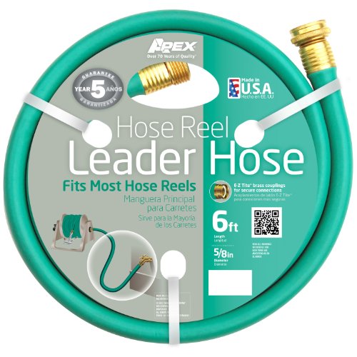 Product Cover Apex, 887-6,  Hose Reel Leader Hose, 5/8-Inch x 6-Feet