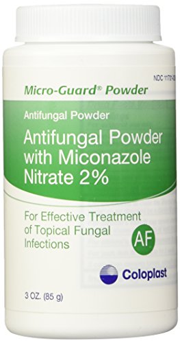 Product Cover MICRO-GUARD POWDER ANTIFUNGAL. CONTAINS 2% MICONAZOLE NITRATE. WORKS WELL UNDER SKIN FOLDS. TREATS - 3 oz(85g)