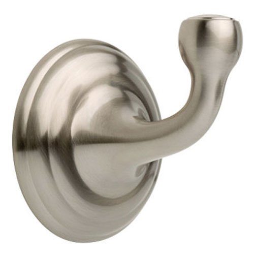 Product Cover Delta Faucet 79635-BN Windemere Robe Hook, SpotShield Brushed Nickel, 24