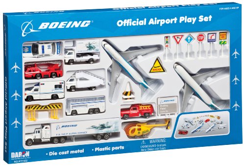 Product Cover Daron Boeing Aircraft Playset 24-Piece