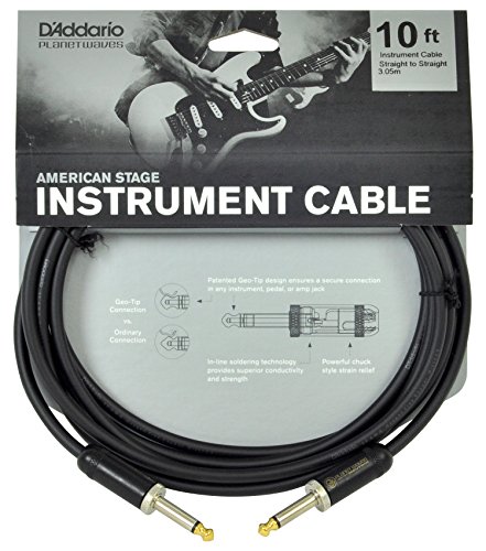 Product Cover Planet Waves American Stage Guitar and Instrument Cable, 10 feet