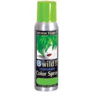Product Cover Jerome Russell B Wild Jaguar Green Temporary Hair Color Spray 3.5oz ( 2 Pack)