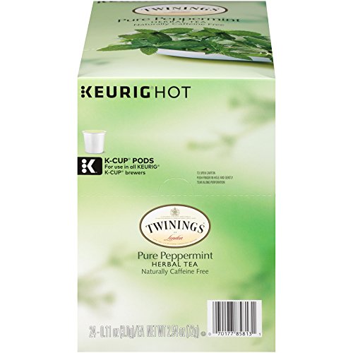 Product Cover Twinings of London Pure Peppermint Tea K-Cups for Keurig, 24 Count