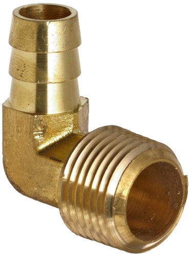 Product Cover Anderson Metals Brass Hose Fitting, 90 Degree Elbow, 3/8