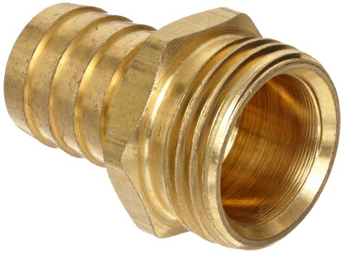 Product Cover Anderson Metals Brass Garden Hose Fitting, Connector, 3/8