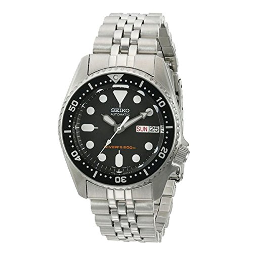 Product Cover Seiko SKX013K2 Black Dial Automatic Divers Midsize Watch