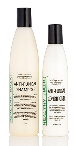 Product Cover Antifungal Shampoo (12oz) & Conditioner (8oz) Combo that Fights Fungus and Bacteria on the Scalp and Skin