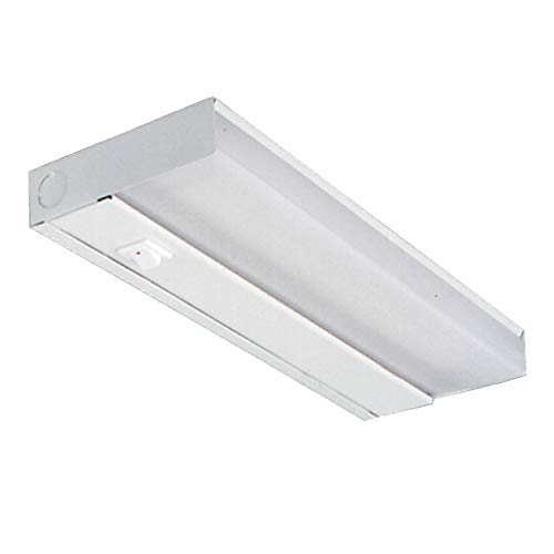 Product Cover NICOR Lighting 12 inch White T5 Fluorescent Under Cabinet Light Fixture (10364EB)