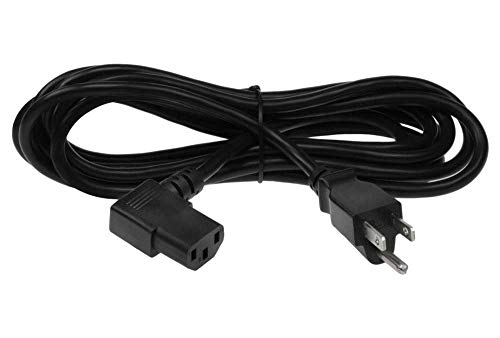 Product Cover SF Cable, 6ft 18 AWG Universal Right Angle Power Cord (IEC320 C13 to NEMA 5-15P)
