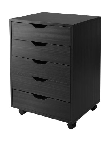 Product Cover Winsome Halifax Storage/Organization, 5 drawer, Black