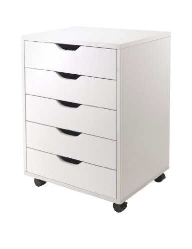 Product Cover Winsome Halifax Storage/Organization, 5 drawer, White
