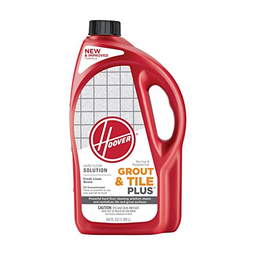 Product Cover Hoover Grout and Tile Plus Hard Floor Cleaner Solution Formula, 64 oz, AH30430NF
