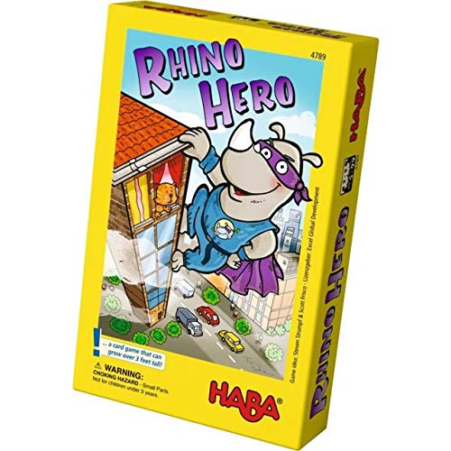 Product Cover HABA Rhino Hero A Heroic Stacking Card Game for Ages 5 and Up - Triple Award Winner