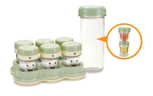 Product Cover Magic Bullet BBSK-0801 Baby Bullet - Storage Kit (with To Go Tube & Lid), 8.3 x 3.9 x 8.1 inches, Green