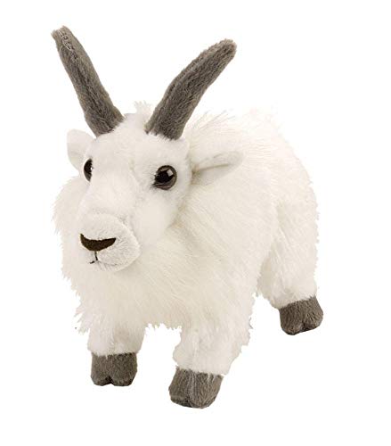 Product Cover Wild Republic Mountain Goat Plush, Stuffed Animal, Plush Toy, Gifts for Kids, Cuddlekins 8 Inches