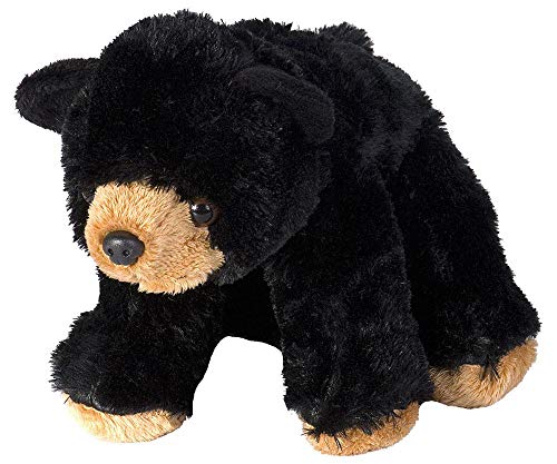 Product Cover Wild Republic Black Bear Plush, Stuffed Animal, Plush Toy, Gifts for Kids, Cuddlekins 8